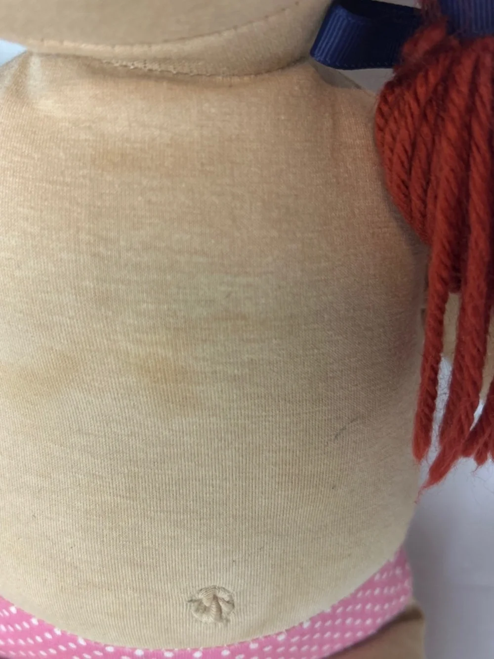 Pottery Barn Kids Paige Girl Doll Discontinued 17'Red hair Poseable Rare